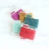 Embroidery Floss Swatch Bobbins -Olympus Handmade Store lucky jonquil floss swatch bobbin 01