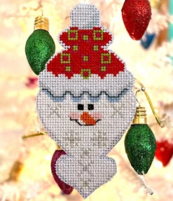 Christmas Ornament Cross Stitch Pattern - Jingle McSparkle