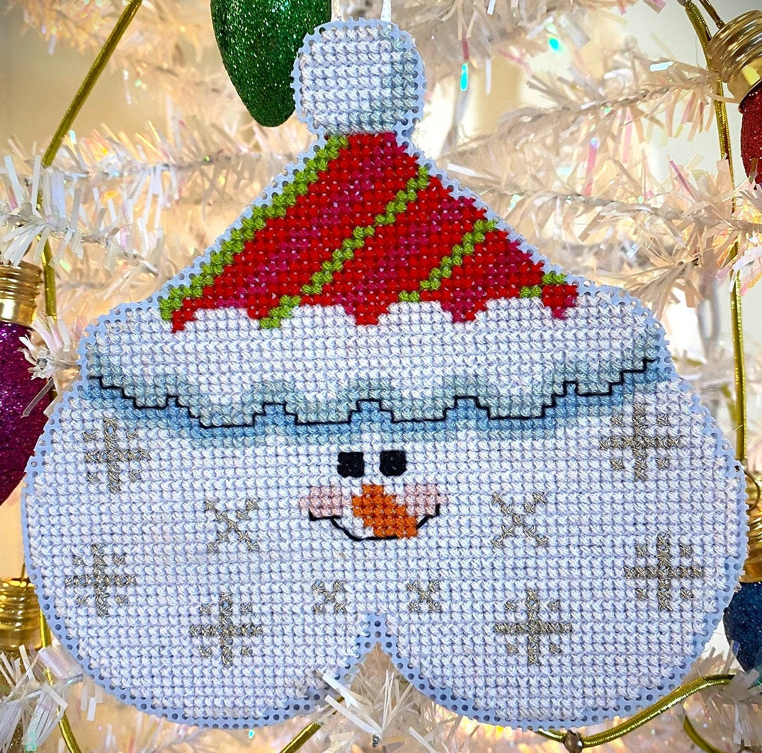 Christmas Ornament Cross Stitch Pattern - Yule McSparkle 3 Christmas Ornament Cross Stitch Pattern - Yule McSparkle