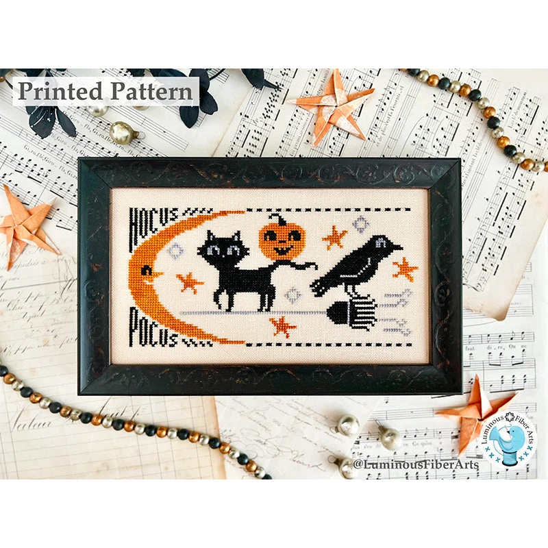 Hocus Pocus Cross Stitch Pattern 4 Hocus Pocus Cross Stitch Pattern - Image 2