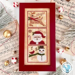 Jingle Jolly Joy Cross Stitch Pattern