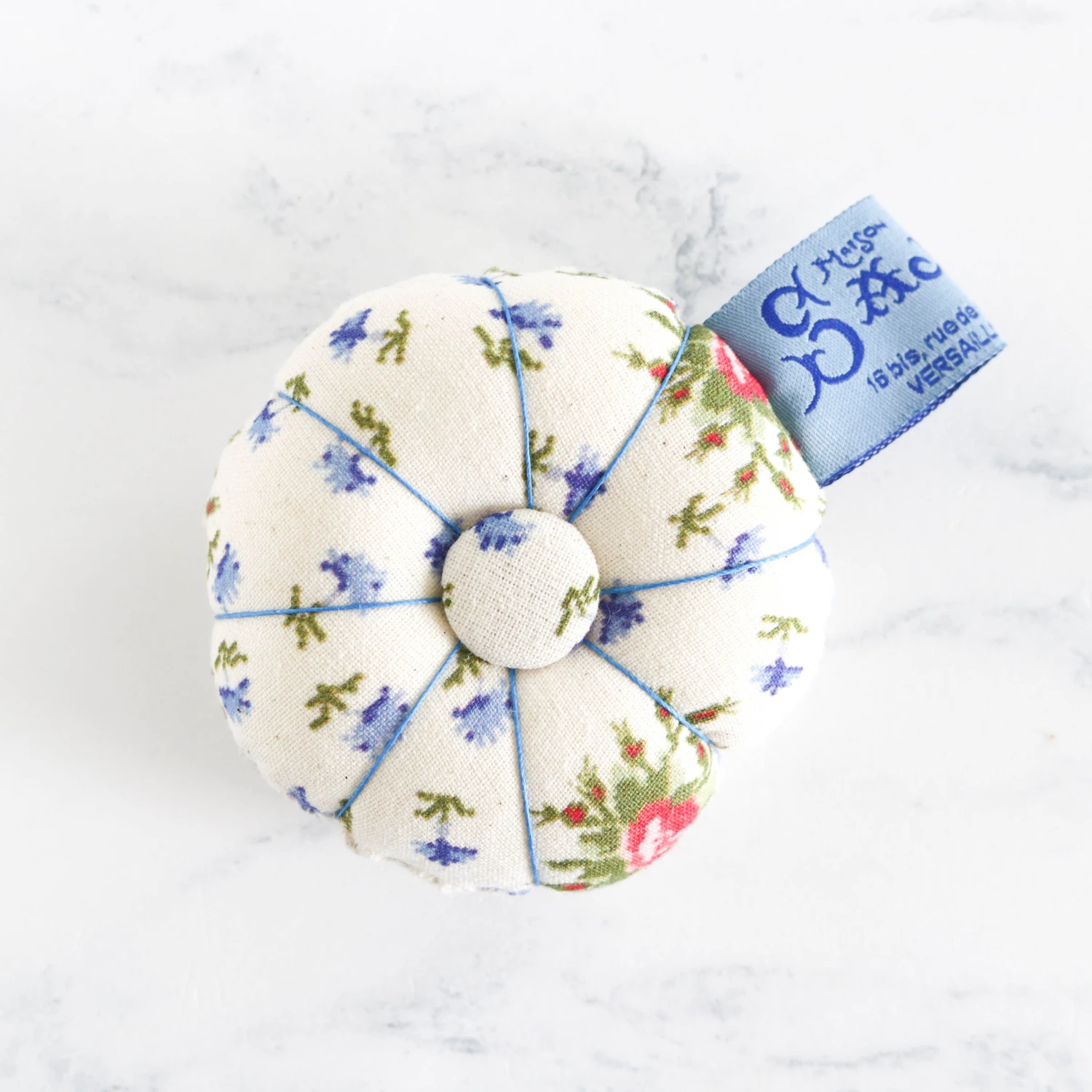 Maison Sajou Fabric Pincushion - Trianon Palace 3 Maison Sajou Fabric Pincushion - Trianon Palace