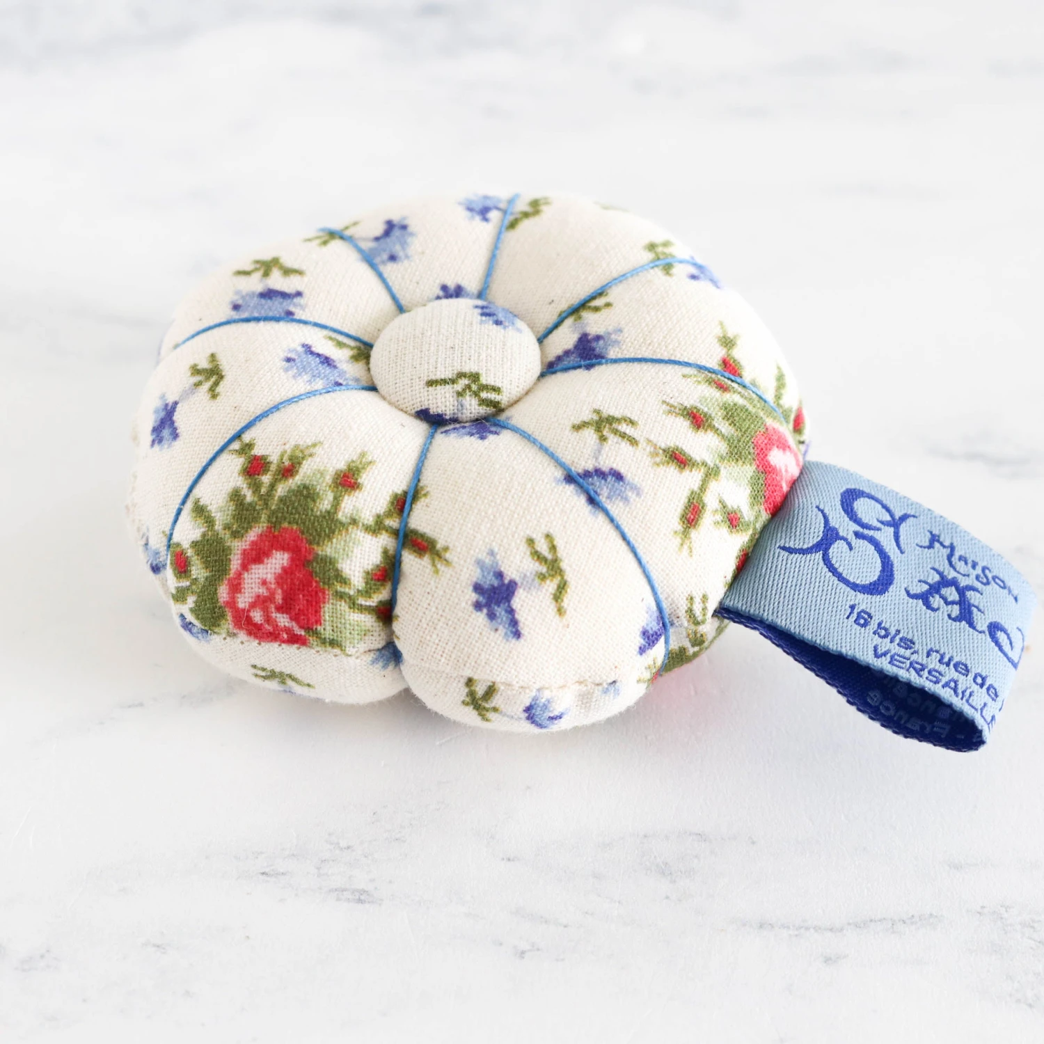 Maison Sajou Fabric Pincushion - Trianon Palace 4 Maison Sajou Fabric Pincushion - Trianon Palace - Image 2