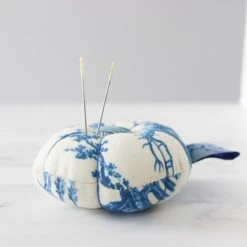 Maison Sajou Fabric Pincushion - Toile De Jouy 9 Maison Sajou Fabric Pincushion - Toile De Jouy -Olympus Handmade Store maison sajou french pumpkin pincushion 22