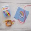 Mini Matchbox Cross Stitch Kit - Rainbow Cloud 1 Mini Matchbox Cross Stitch Kit - Rainbow Cloud -Olympus Handmade Store marvling bros matchbox cross stitch kit rainbow cloud 0000 Layer1