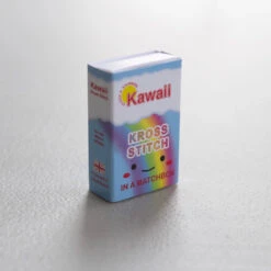 Mini Matchbox Cross Stitch Kit - Rainbow 12 Mini Matchbox Cross Stitch Kit - Rainbow -Olympus Handmade Store marvling bros matchbox cross stitch kit rainbow 0004 Layer6