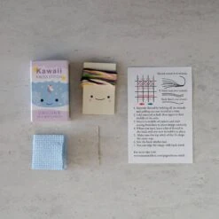 Kawaii Unicorn Mini Cross Stitch Kit In A Matchbox 9 Kawaii Unicorn Mini Cross Stitch Kit In A Matchbox -Olympus Handmade Store marvling bros matchbox cross stitch kit unicorn 01