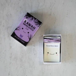 Kawaii Halloween Cat Mini Cross Stitch Kit In A Matchbox -Olympus Handmade Store marvling brothers matchbook cross stitch kit 13