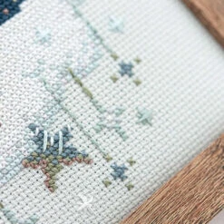 Modern Baby Sampler Cross Stitch Pattern - Moon And Stars 9 Modern Baby Sampler Cross Stitch Pattern - Moon And Stars -Olympus Handmade Store mbs moonstars 1080