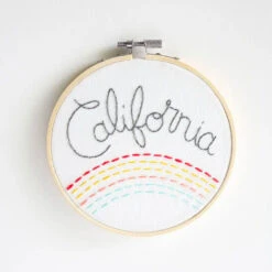 California Hand Embroidery Kit