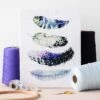 Boho Feathers Cross Stitch Pattern -Olympus Handmade Store meloca designs 02