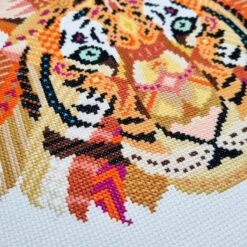 Mandala Tiger Cross Stitch Pattern 8 Mandala Tiger Cross Stitch Pattern -Olympus Handmade Store meloca designs 18