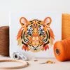 Mandala Tiger Cross Stitch Pattern -Olympus Handmade Store meloca designs 20