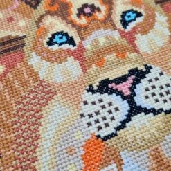 Mandala Lion Cross Stitch Pattern -Olympus Handmade Store meloca designs 27