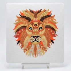 Mandala Lion Cross Stitch Pattern -Olympus Handmade Store meloca designs 28