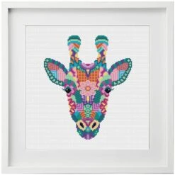 Mandala Giraffe Cross Stitch Pattern -Olympus Handmade Store meloca designs 32