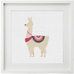 Llama Cross Stitch Pattern
