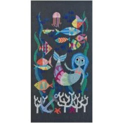 Mermaid Lagoon Cross Stitch Pattern