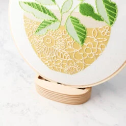Hoop Prop Embroidery Hoop Stand -Olympus Handmade Store modern hoopla embroidery hoop prop stand 3