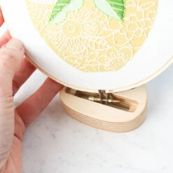 Hoop Prop Embroidery Hoop Stand -Olympus Handmade Store modern hoopla embroidery hoop prop stand 6