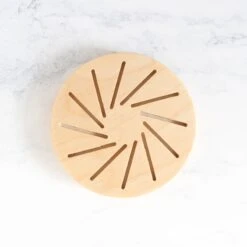 Floss Bobbin Rack - Round 8 Floss Bobbin Rack - Round -Olympus Handmade Store modern hoopla floss bobbin rack round 01