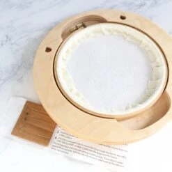 Round Embroidery Hoop Frame - 6 Inch -Olympus Handmade Store modern hoopla round hoop frame 06