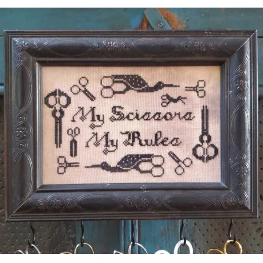 My Scissors My Rules Cross Stitch Pattern 3 My Scissors My Rules Cross Stitch Pattern