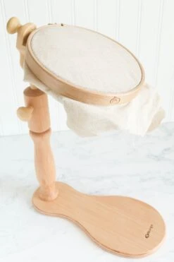 Adjustable Embroidery Hoop Seat Stand -Olympus Handmade Store nurge embroidery hoop stand 03