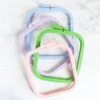 Square Plastic Embroidery Hoop -Olympus Handmade Store nurge square embroidery hoop 01
