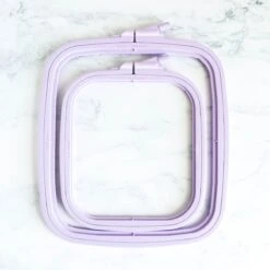 Square Plastic Embroidery Hoop -Olympus Handmade Store nurge square embroidery hoop 06
