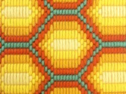 Bargello Needlepoint Kit - Honeycomb Wall Hanging 10 Bargello Needlepoint Kit - Honeycomb Wall Hanging -Olympus Handmade Store oh so bootiful bargello needlepoint kit honeycomb 02