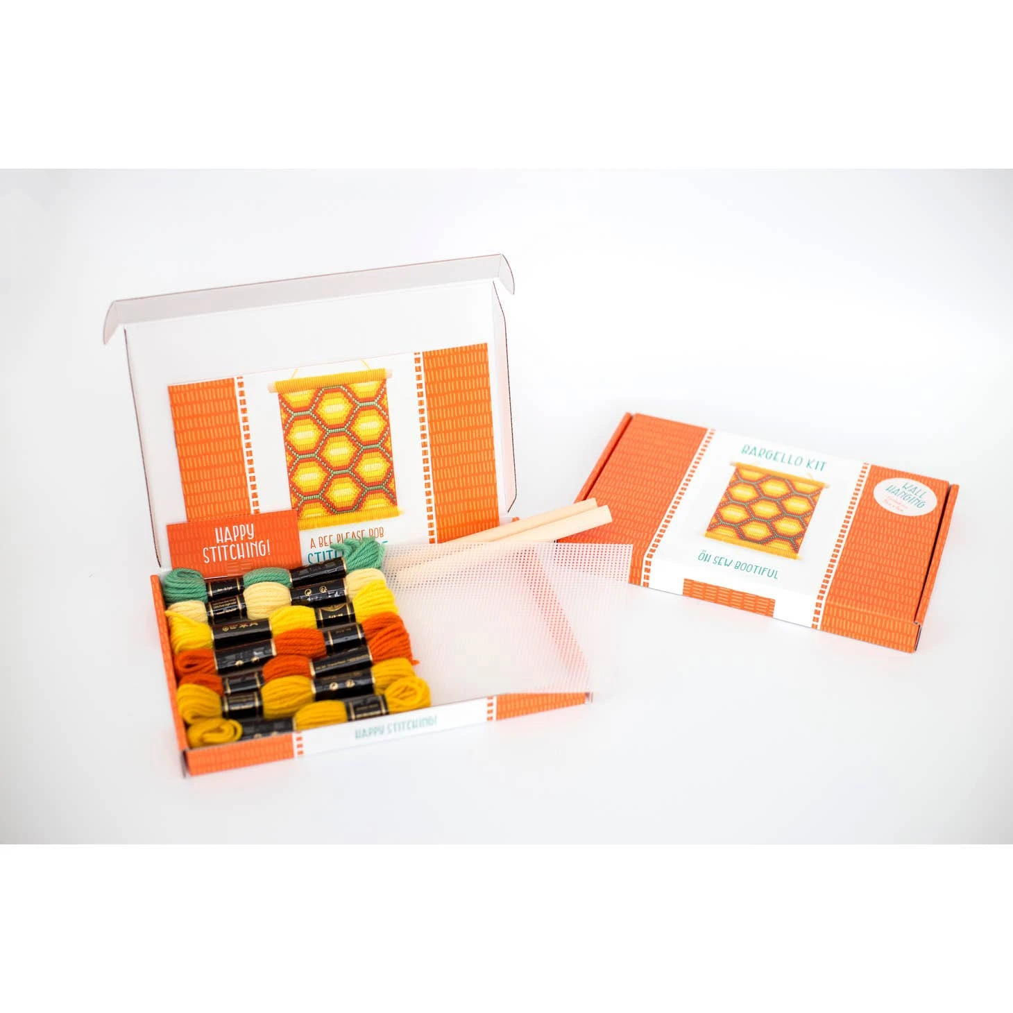 Bargello Needlepoint Kit - Honeycomb Wall Hanging 7 Bargello Needlepoint Kit - Honeycomb Wall Hanging - Image 5