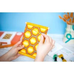Bargello Needlepoint Kit - Honeycomb Wall Hanging 9 Bargello Needlepoint Kit - Honeycomb Wall Hanging -Olympus Handmade Store oh so bootiful bargello needlepoint kit honeycomb 04