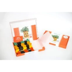 Bargello Needlepoint Kit - Honeycomb Plant Pot Kit -Olympus Handmade Store oh so bootiful bargello needlepoint kit honeycomb pot 02