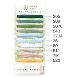 Olympus Garden Party Embroidery Floss Set 29 Olympus Garden Party Embroidery Floss Set -Olympus Handmade Store olympus garden party thread 10 natural