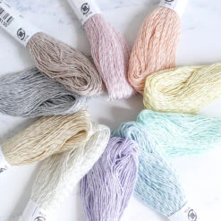 Olympus Japanese Lamé Sashiko Thread - Full Set -Olympus Handmade Store olympus lame sashiko thread 03