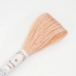 Olympus Japanese Lamé Sashiko Thread - Salmon (#SL6)