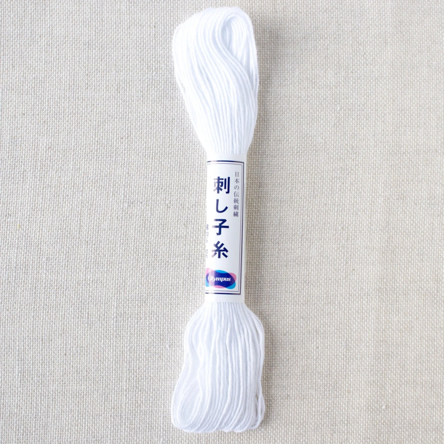 Olympus Japanese Sashiko Thread - White (#1) 3 Olympus Japanese Sashiko Thread - White (#1)