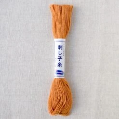 Olympus Japanese Sashiko Thread - Carrot Orange (#4)