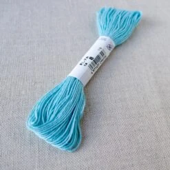 Olympus Japanese Sashiko Thread - Aqua (#8) -Olympus Handmade Store olympus sashiko thread 008 3