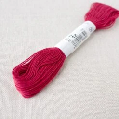 Olympus Japanese Sashiko Thread - Rose Red (#12) -Olympus Handmade Store olympus sashiko thread 012 3