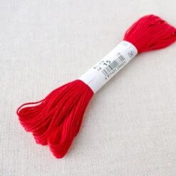 Olympus Japanese Sashiko Thread - Red (#15) -Olympus Handmade Store olympus sashiko thread 015 3