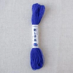 Olympus Japanese Sashiko Thread - Ultramarine Blue (#23)