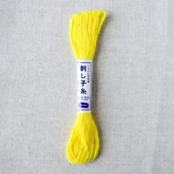 Olympus Japanese Sashiko Thread - Lemon Yellow (#29)