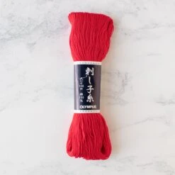 Olympus Japanese Sashiko Thread - Large Skeins 16 Olympus Japanese Sashiko Thread - Large Skeins -Olympus Handmade Store olympus sashiko thread large skein 109 6
