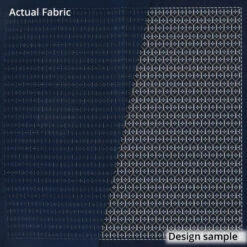 Olympus Sashiko Weaving (Kuguri-Sashi) Sampler Cloth - Kikkoh Hansashi Navy -Olympus Handmade Store olympus woven sashiko Kikki Hana Zashi navy 04