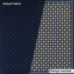 Olympus Sashiko Weaving (Kuguri-Sashi) Sampler Cloth - Asagao Navy 10 Olympus Sashiko Weaving (Kuguri-Sashi) Sampler Cloth - Asagao Navy -Olympus Handmade Store olympus woven sashiko asago navy 03