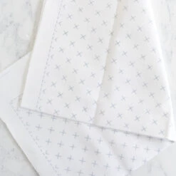 Olympus Sashiko Weaving (Kuguri-Sashi) Sampler Cloth - Asagao White 11 Olympus Sashiko Weaving (Kuguri-Sashi) Sampler Cloth - Asagao White -Olympus Handmade Store olympus woven sashiko asago white 01