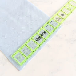 Omnigrip Clear Acrylic Ruler - 1" X 12" -Olympus Handmade Store omnigrip 12inch ruler 04