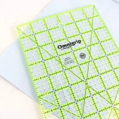 Omnigrip Clear Acrylic Ruler - 6" X 12" -Olympus Handmade Store omnigrip 6x12inch ruler 04